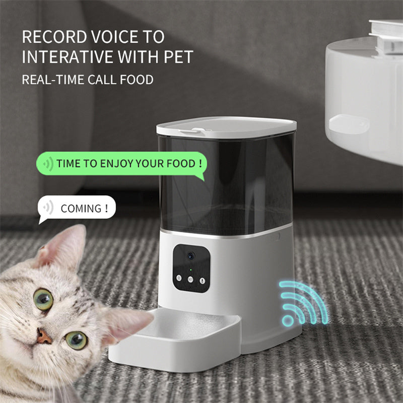 Cat or Dog Food Dispenser With WiFi