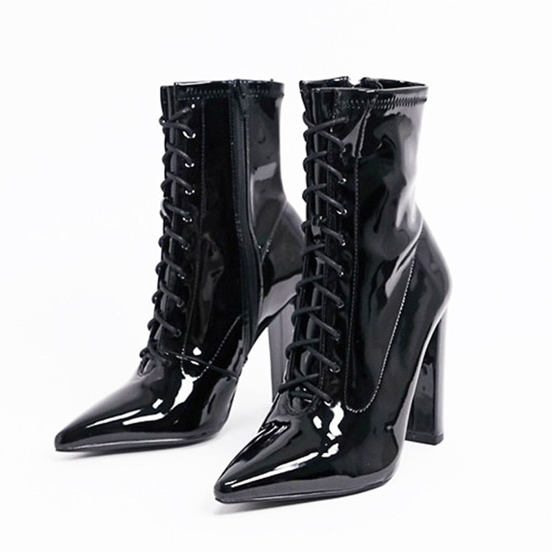 High Heel Short Boots