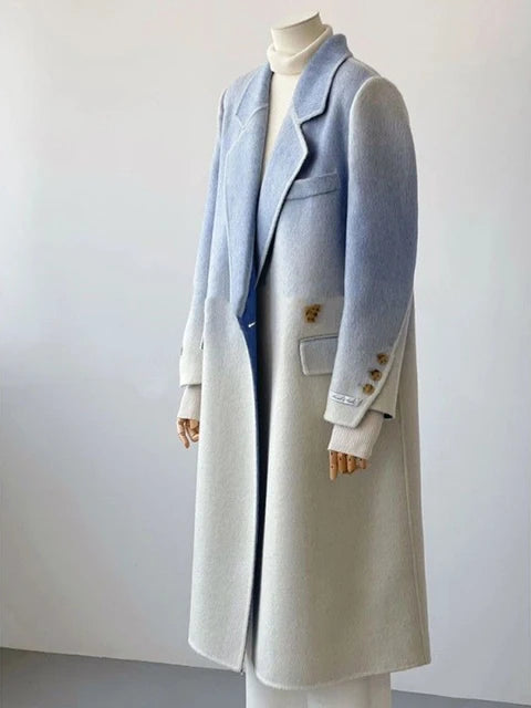 Vintage Long Woolen Coat