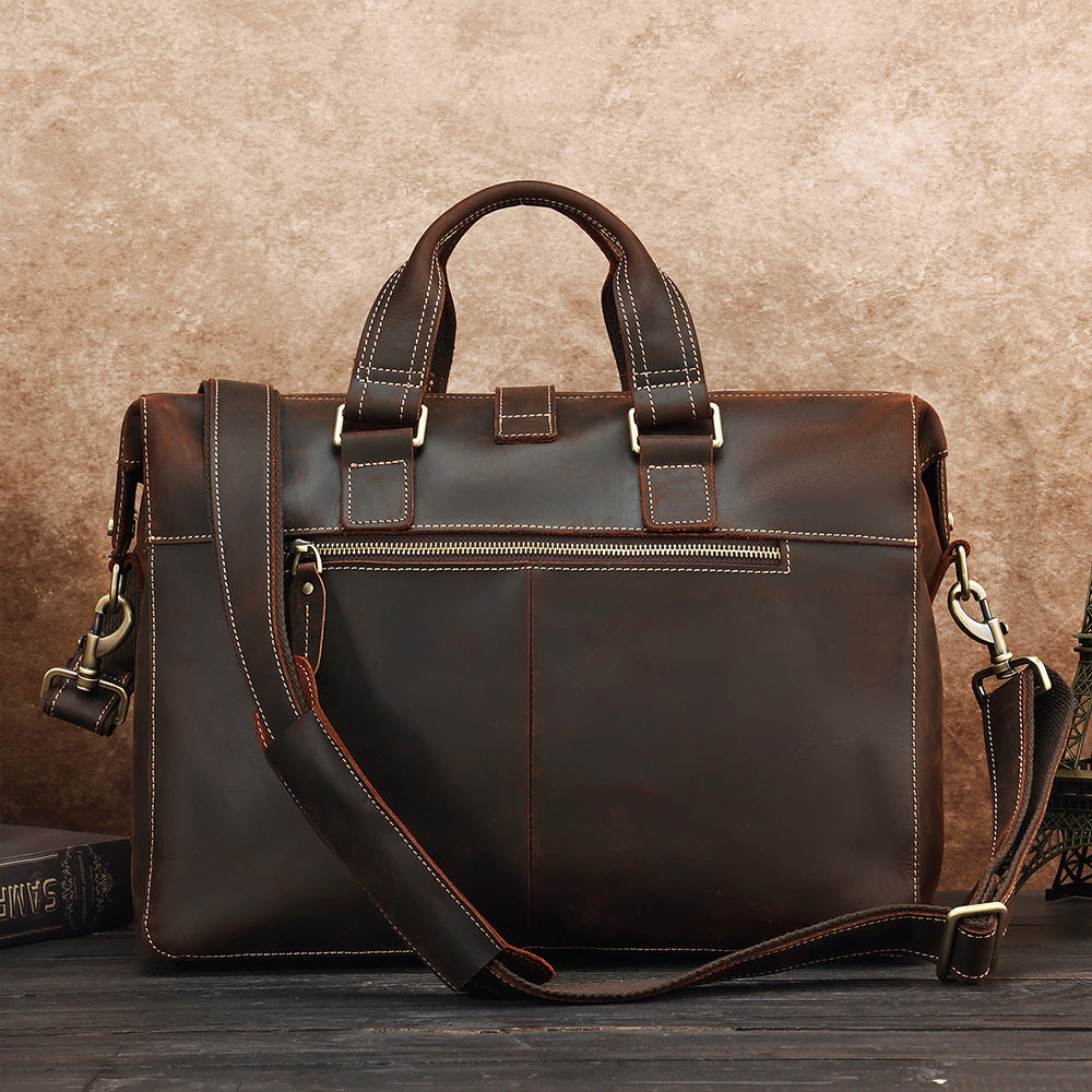 Genuine Leather Business Bag