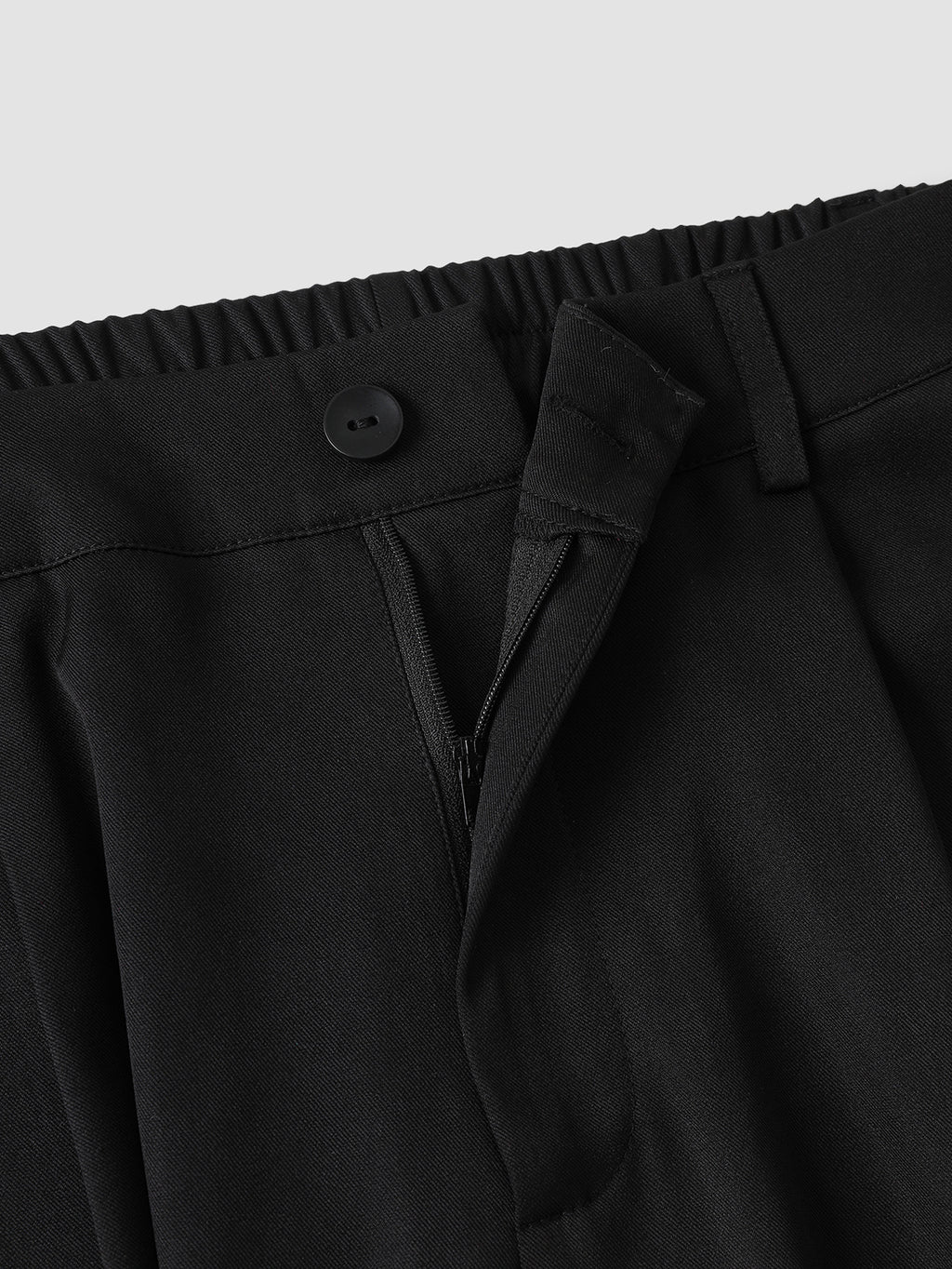 High Waist Plus  Pants - Draped Design