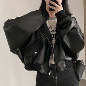 Short Leather Jacket