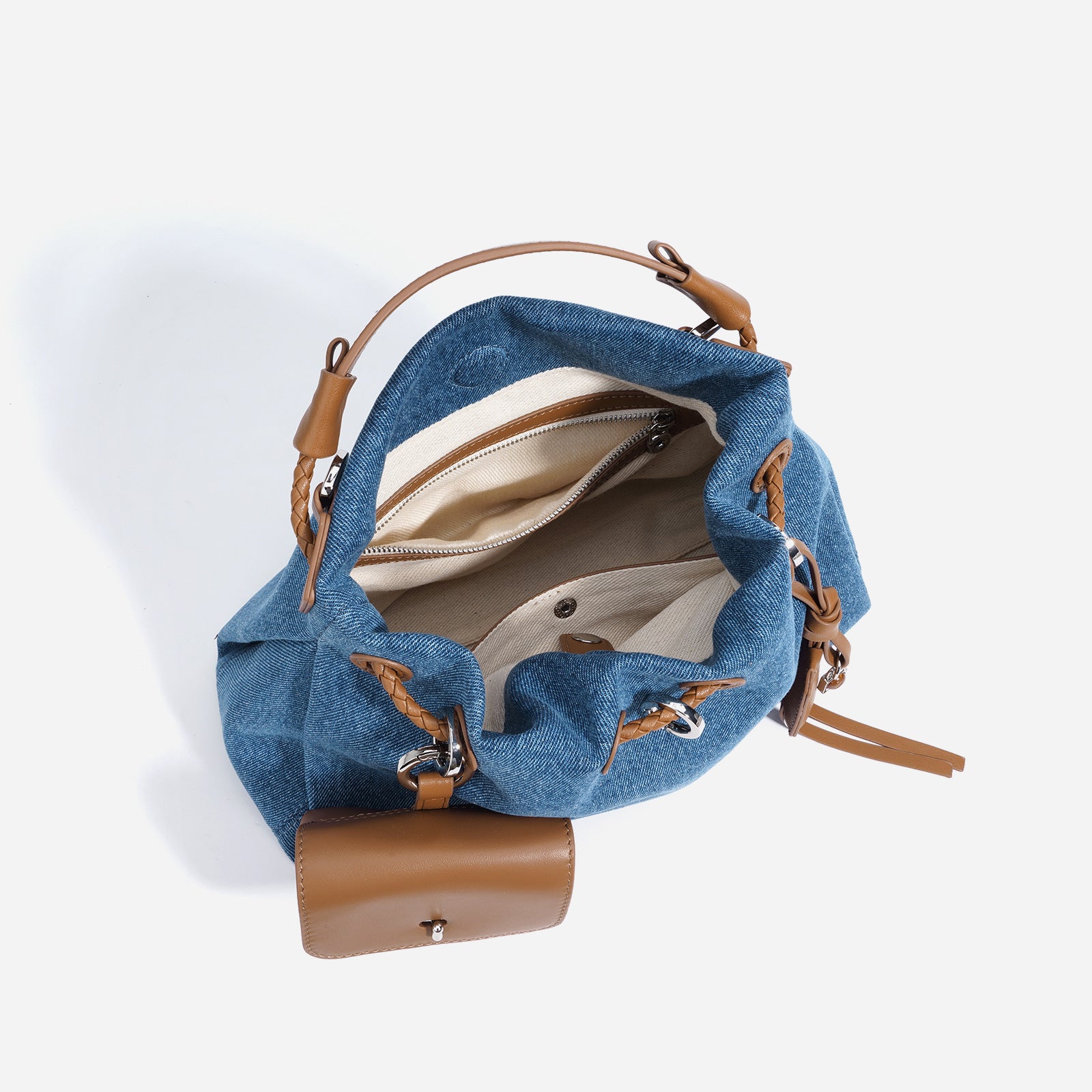 Denim Series Handbag Leather