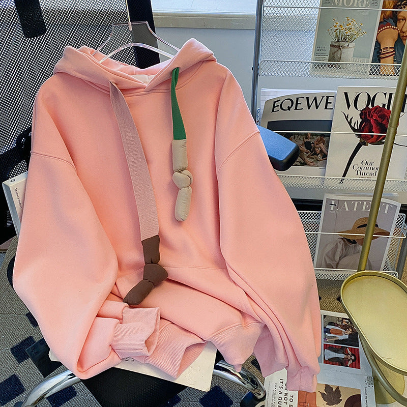 Fleece-lined Thickened  Sweater