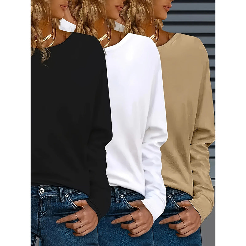 Long Sleeve Shirts (3 stuks)