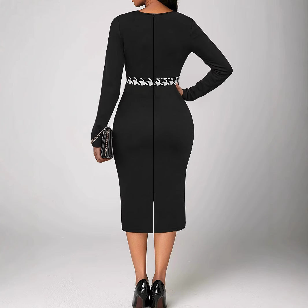 Long Sleeve Dress (t/m 5XL!!)