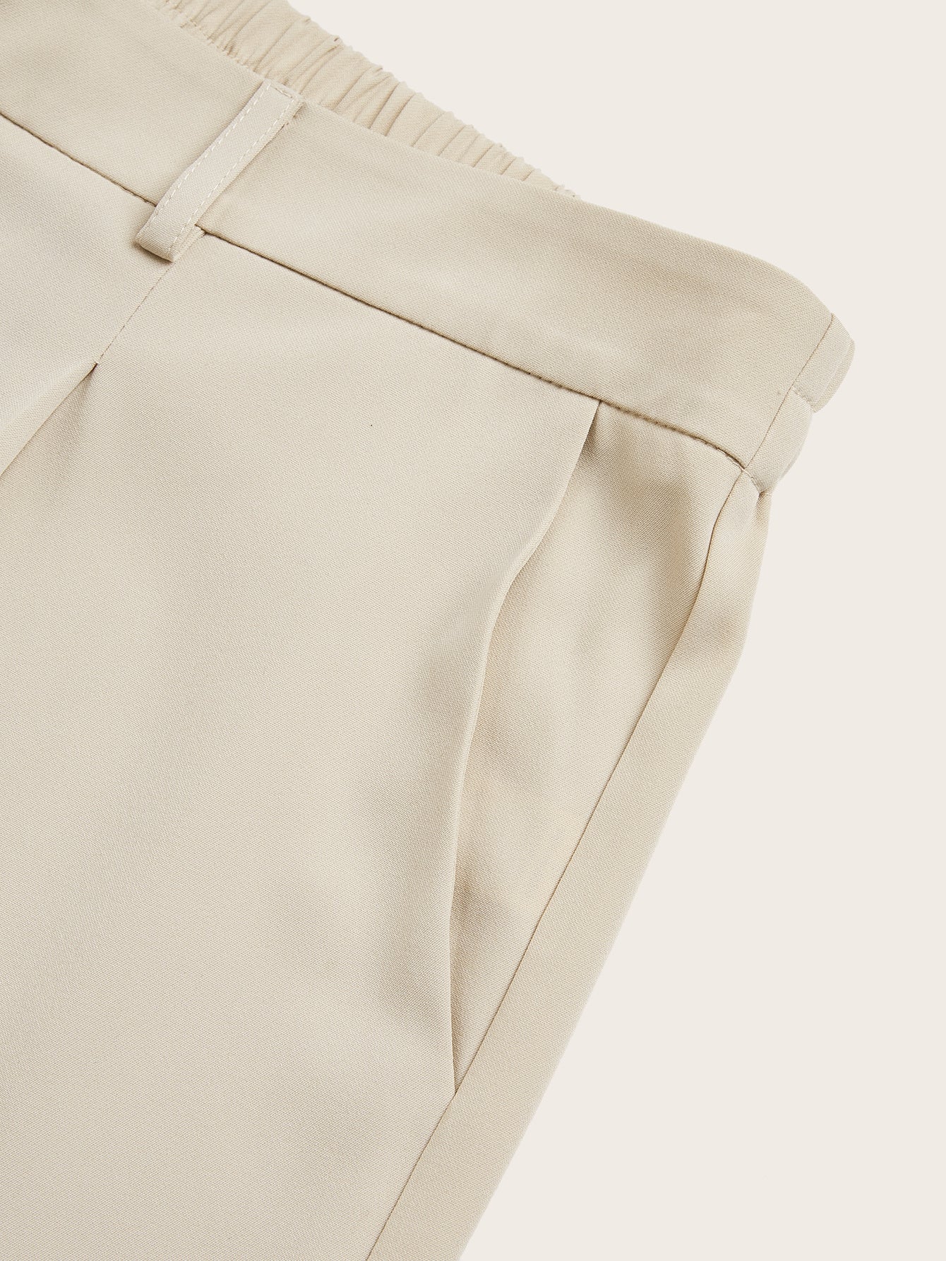 High Waist Straight Leg Trousers