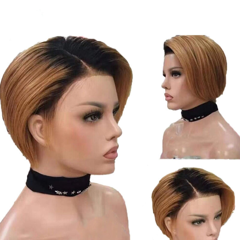 Real Hair short wig