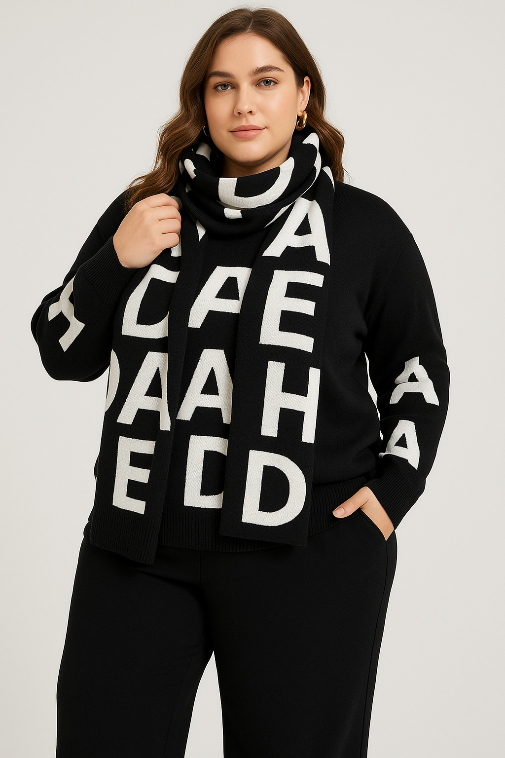 Elegant Knitting Suit ( one size)