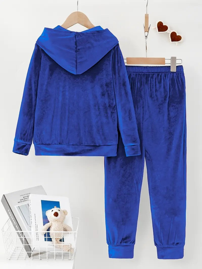 Plush Pajamas  Two-piece Suit