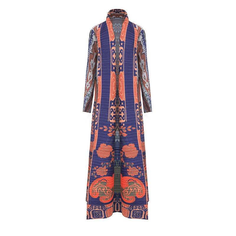 Printed Cardigan Robe