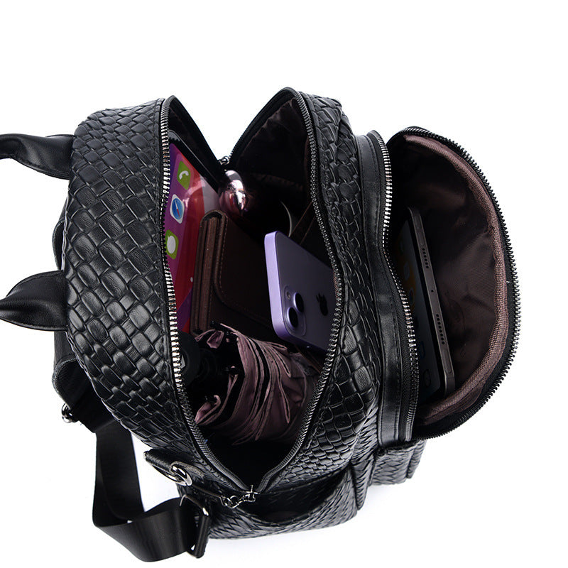 Soft Leather Backpack