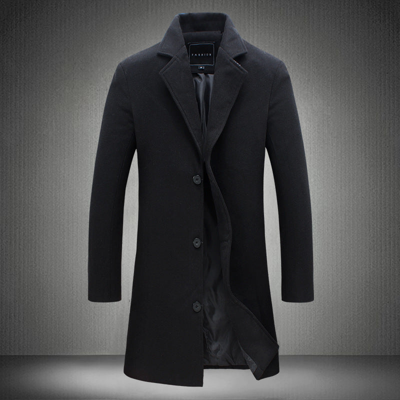 Casual Business Woolen Coat