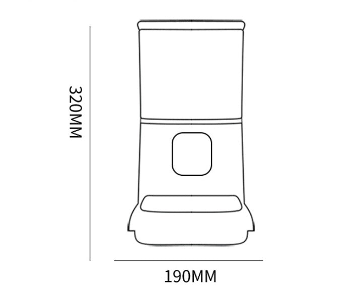 Cat or Dog Food Dispenser With WiFi