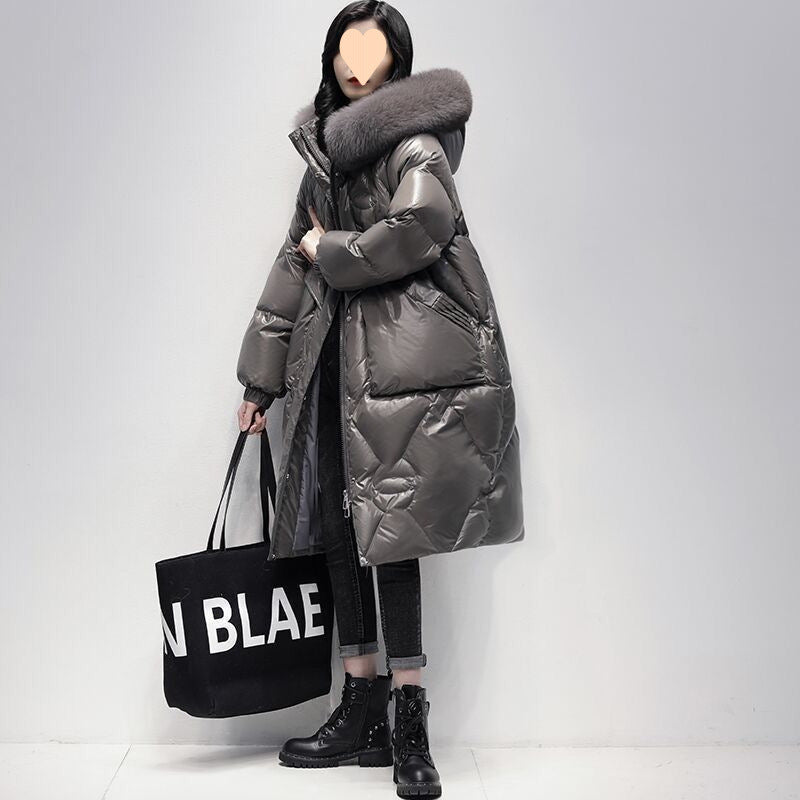 Padded Jacket  Large Fur Collar