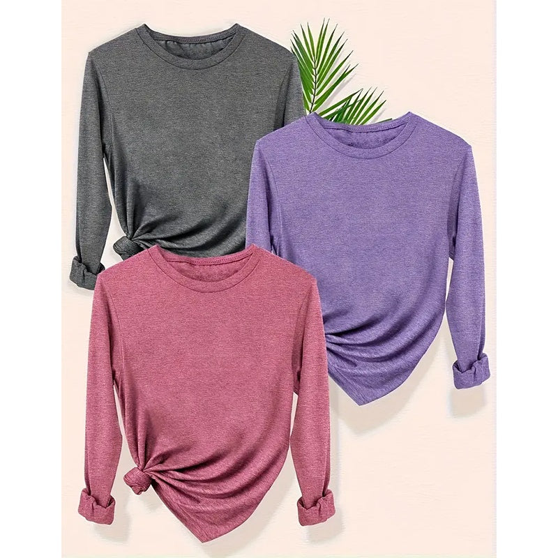 Long Sleeve Shirts (3 stuks)