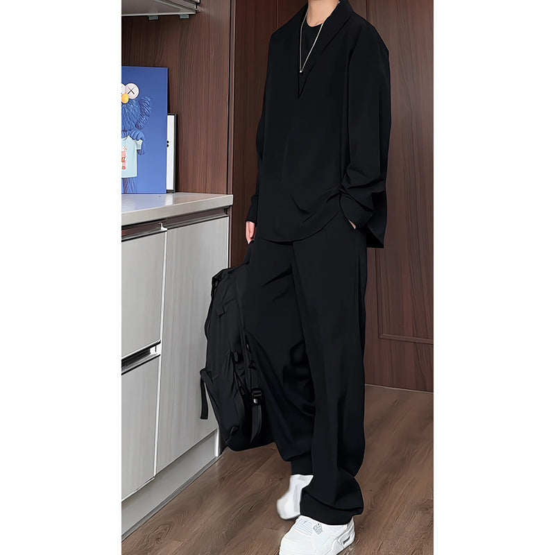 Long Sleeve  Trousers Suit (tm 5XL!!)
