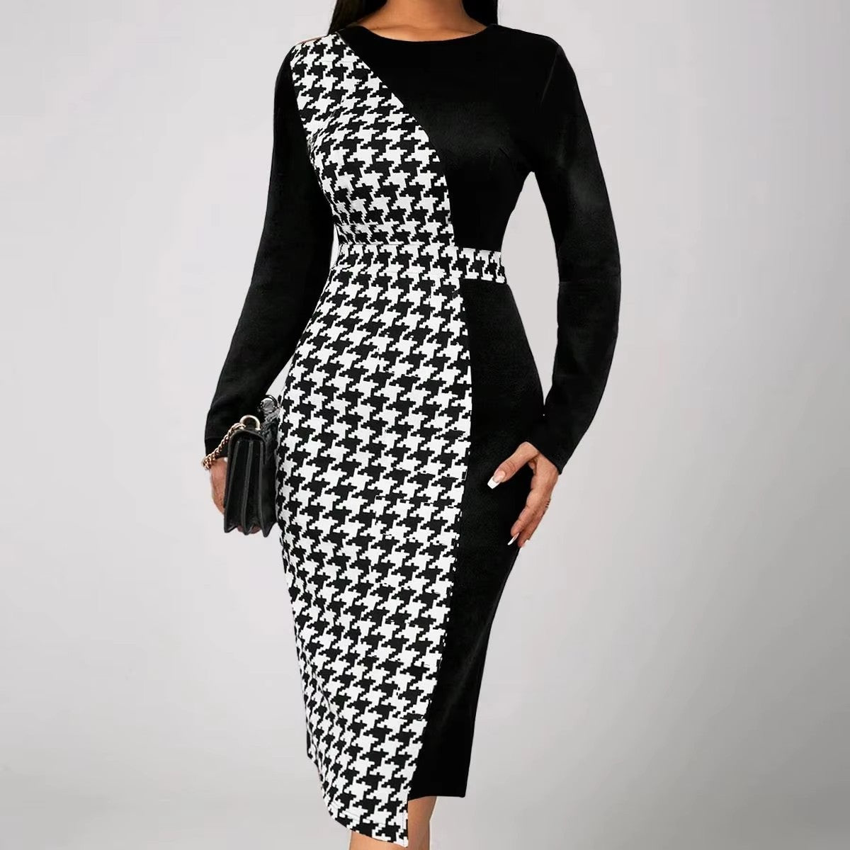 Long Sleeve Dress (t/m 5XL!!)
