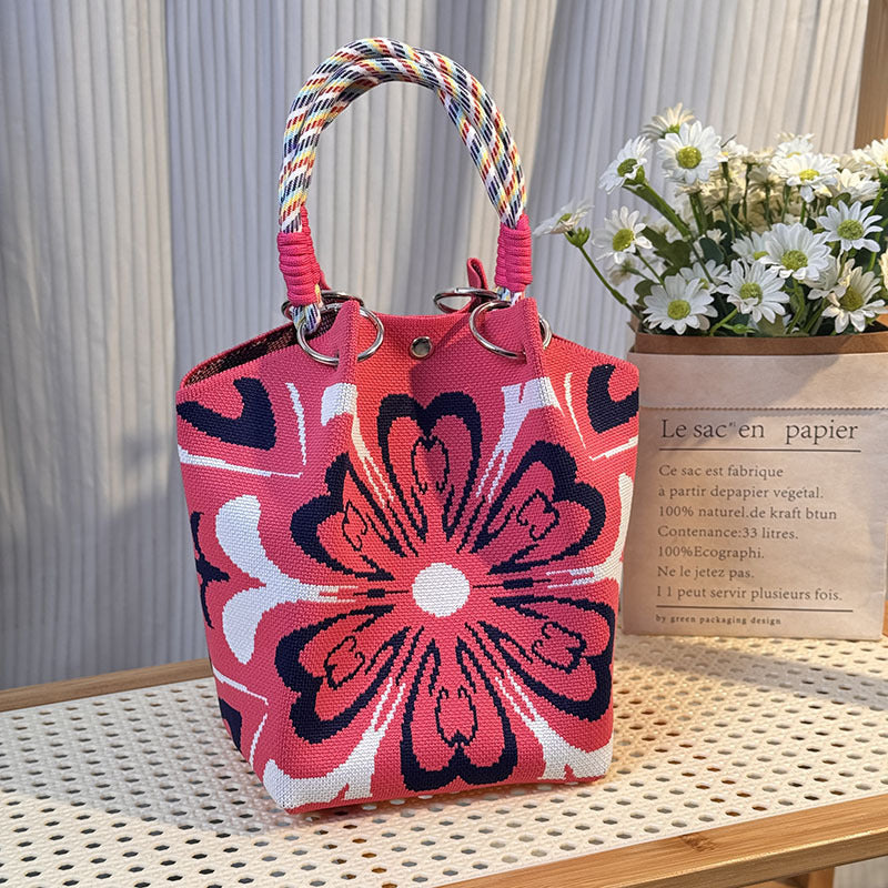 Knitted Buckle Bag