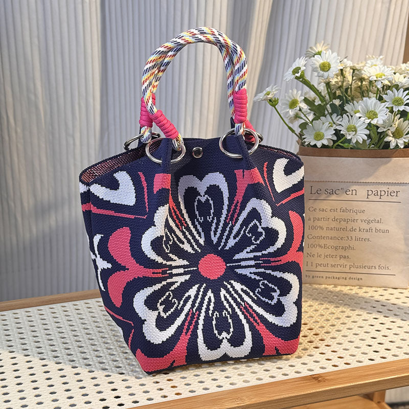 Knitted Buckle Bag