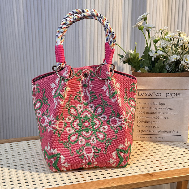 Knitted Buckle Bag
