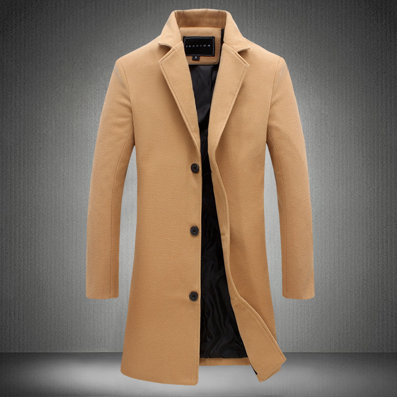 Casual Business Woolen Coat