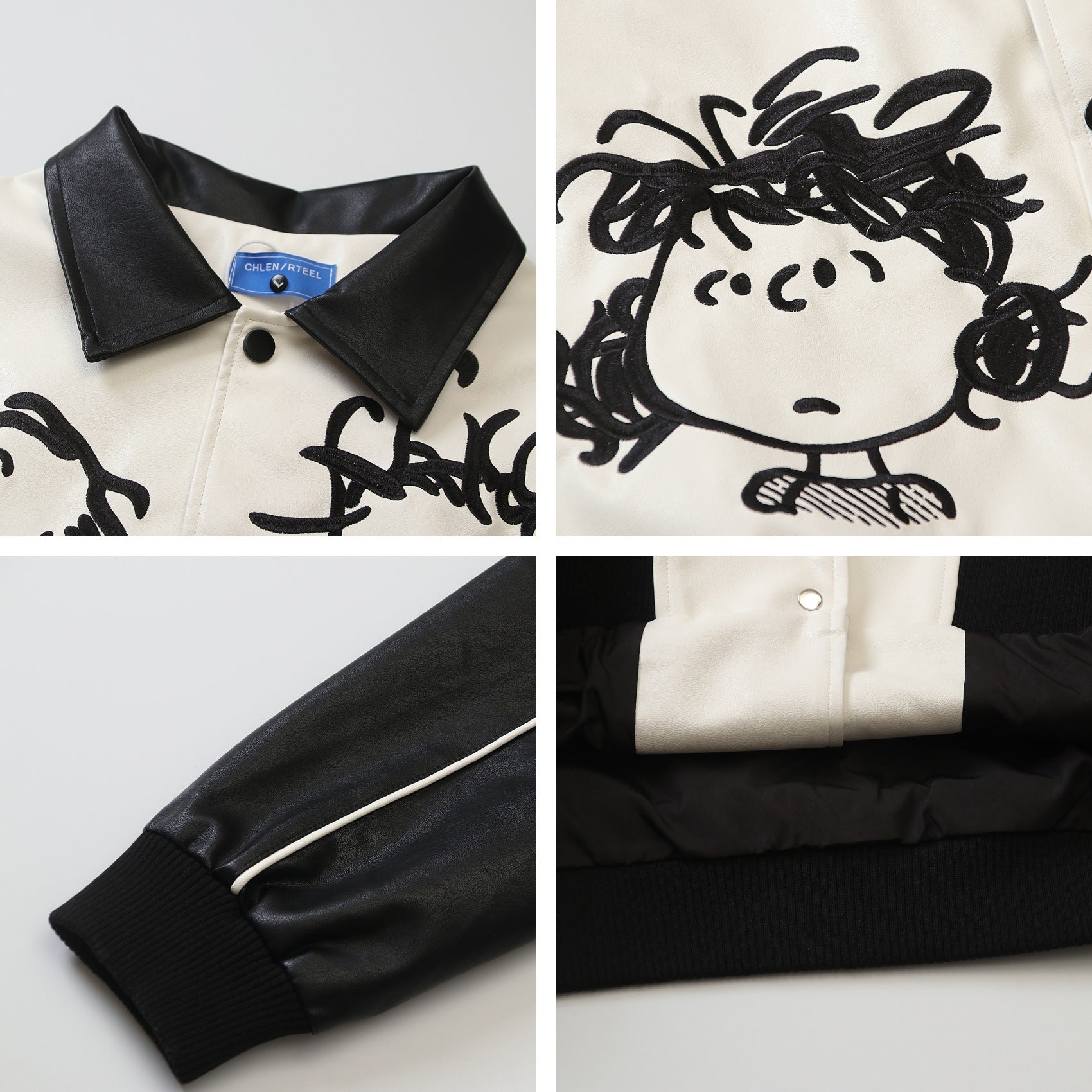 Snoopy&Friends Leather Jacket