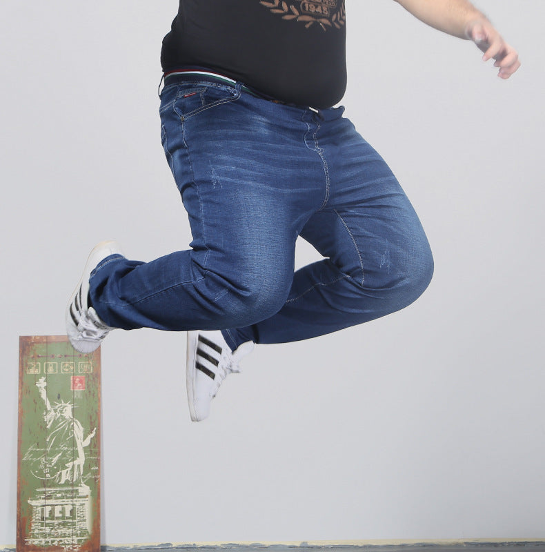 Trendy elastic waist jeans (tm 8XL!!)