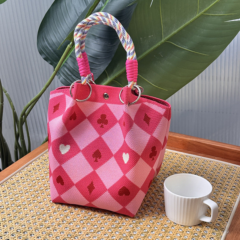 Knitted Buckle Bag