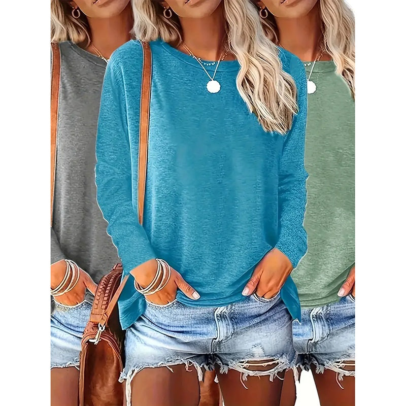 Long Sleeve Shirts (3 stuks)