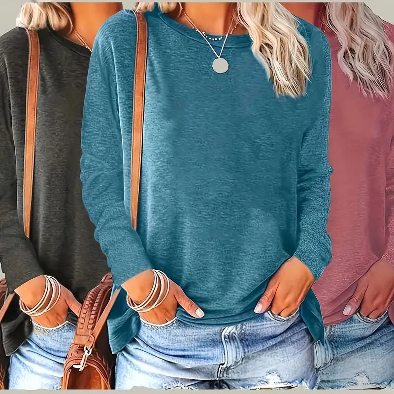 Long Sleeve Shirts (3 stuks)