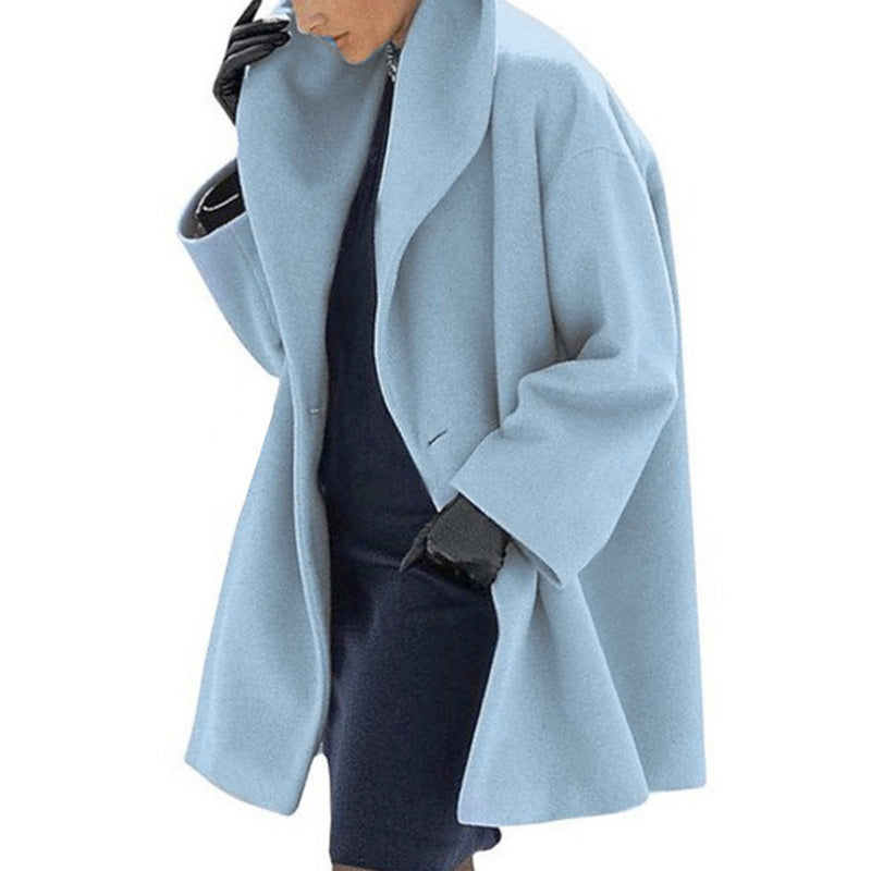 Hooded Wool Long Coat
