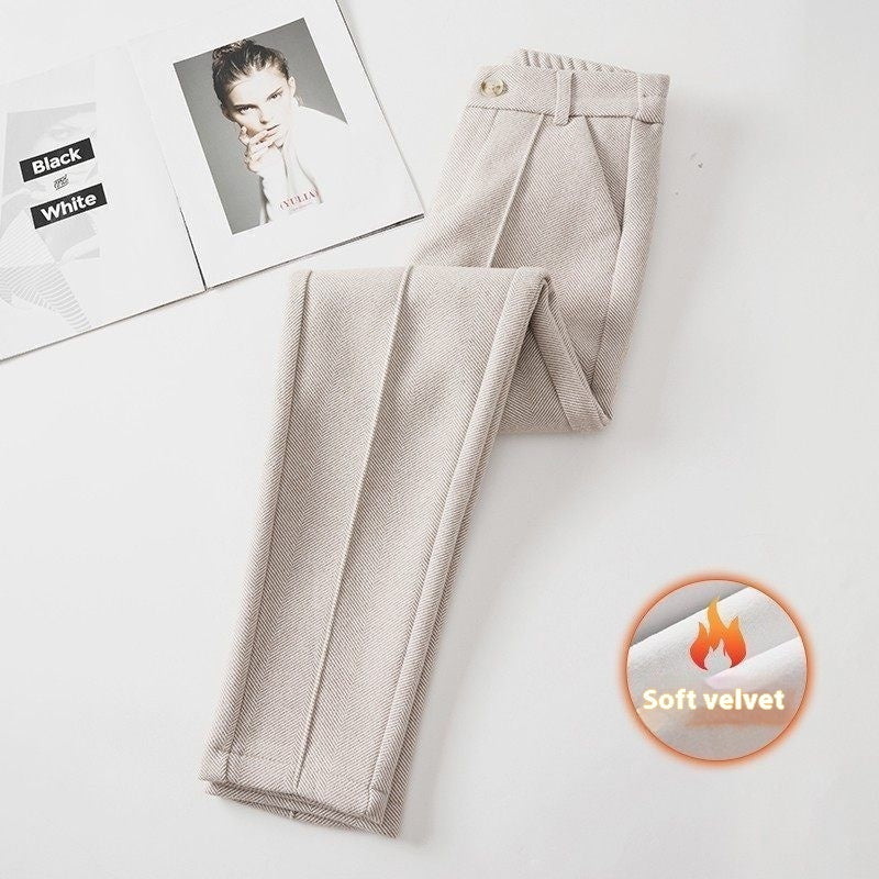 Thickened Harlan Casual Pants