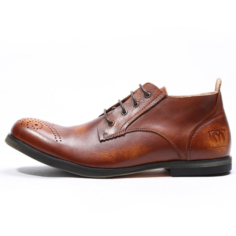 Vintage Real Leather Shoes (echt Leder)