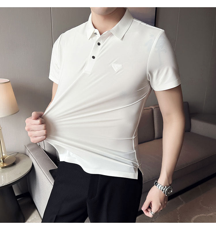 Short-Sleeved Polo Shirt