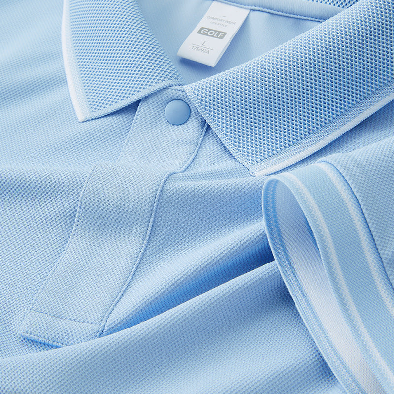Short sleeved polo shirt