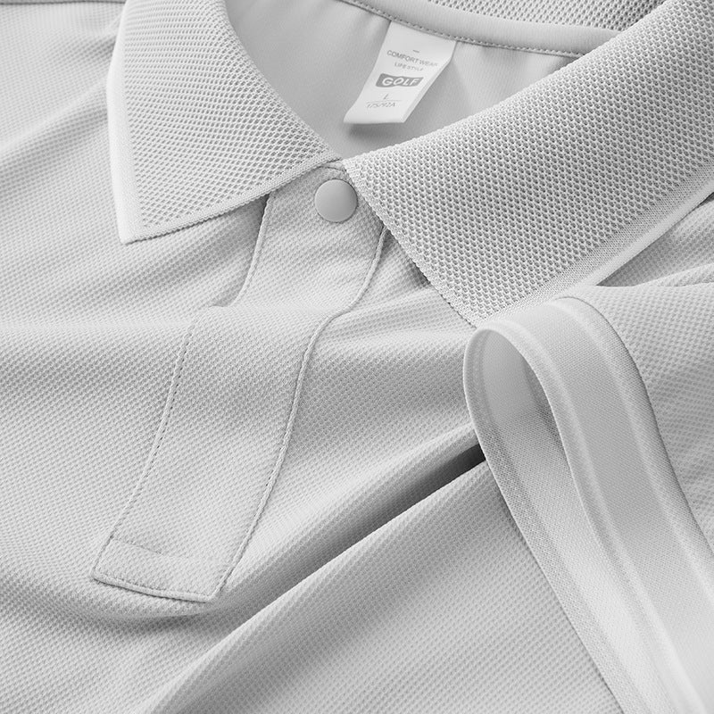 Short sleeved polo shirt