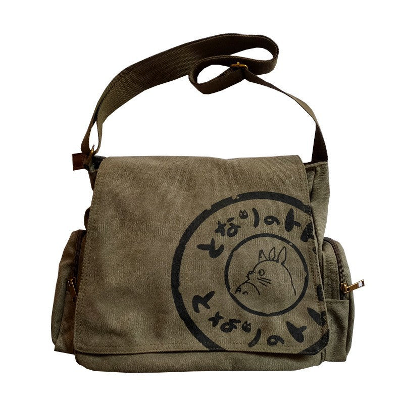 Retro canvas bag