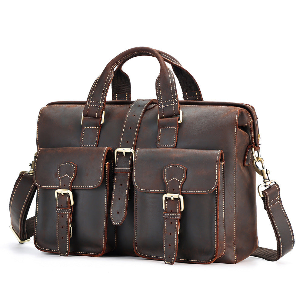 Genuine Leather Business Bag