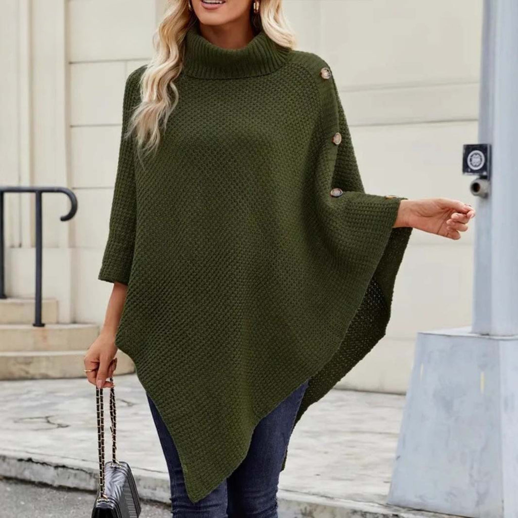 Turtleneck Poncho