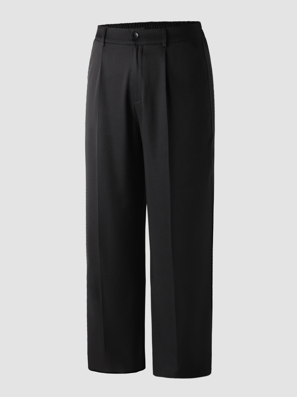High Waist Plus  Pants - Draped Design