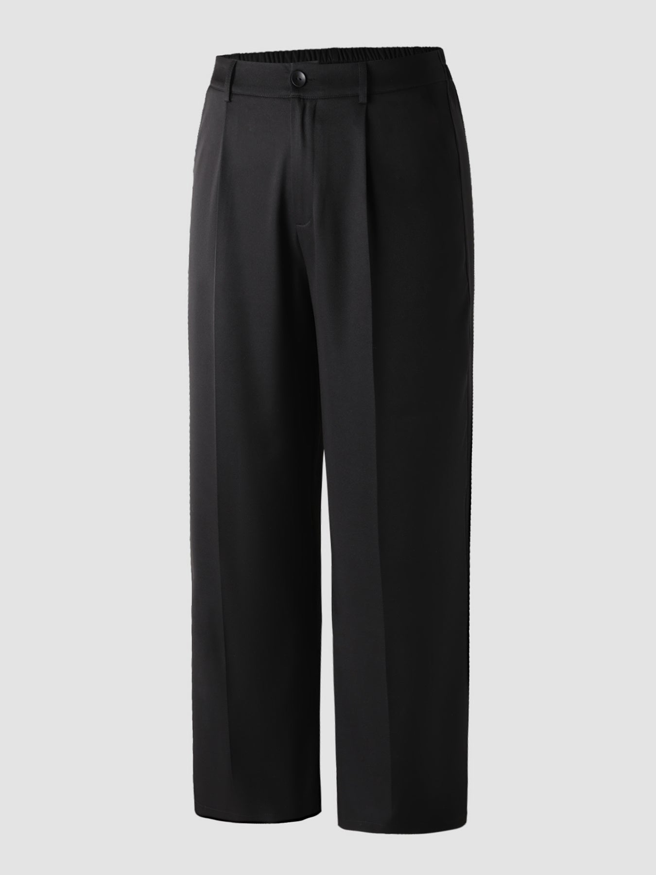 High Waist Plus  Pants - Draped Design