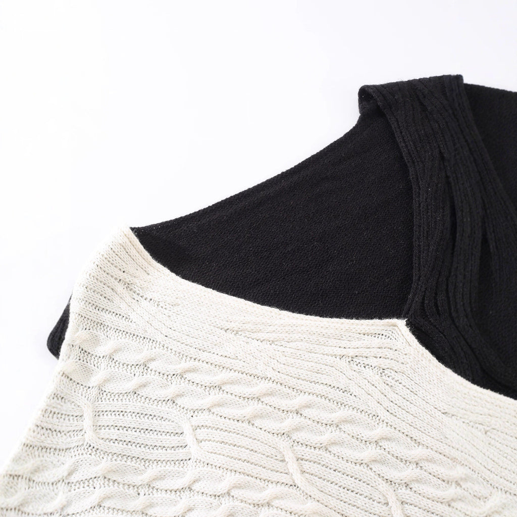 Long-sleeve Knitwear Top