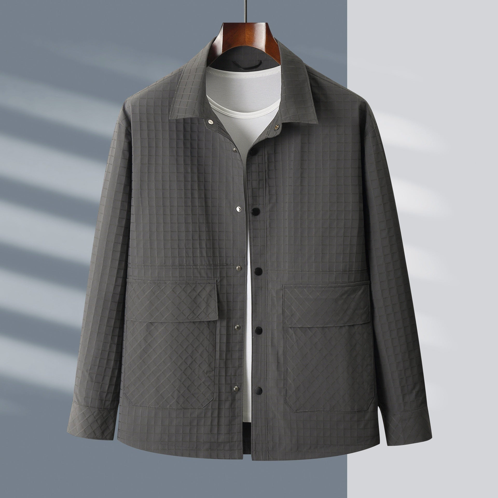 Casual Plaid Shirt (tn 8XL)!!