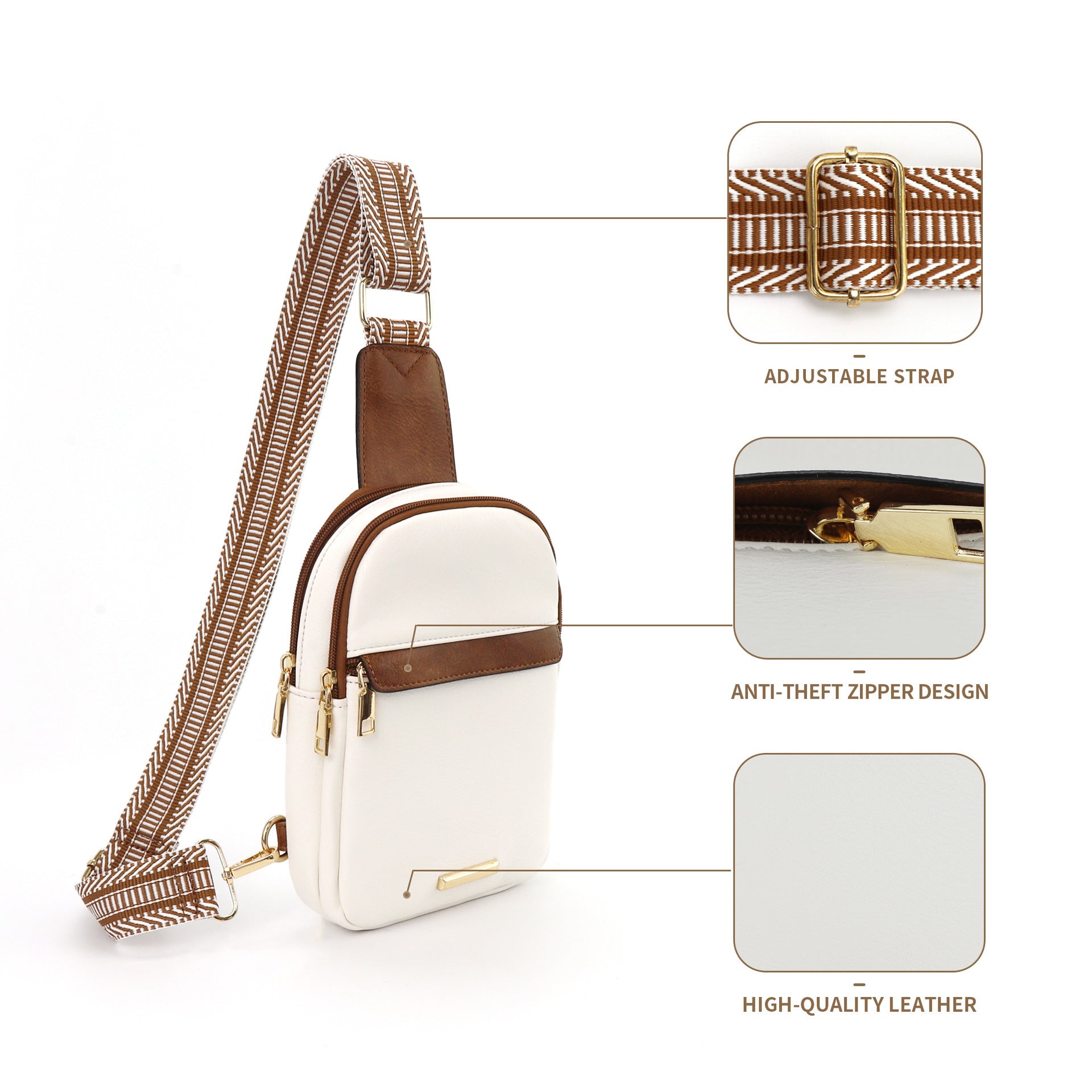 Leather Crossbody Bag