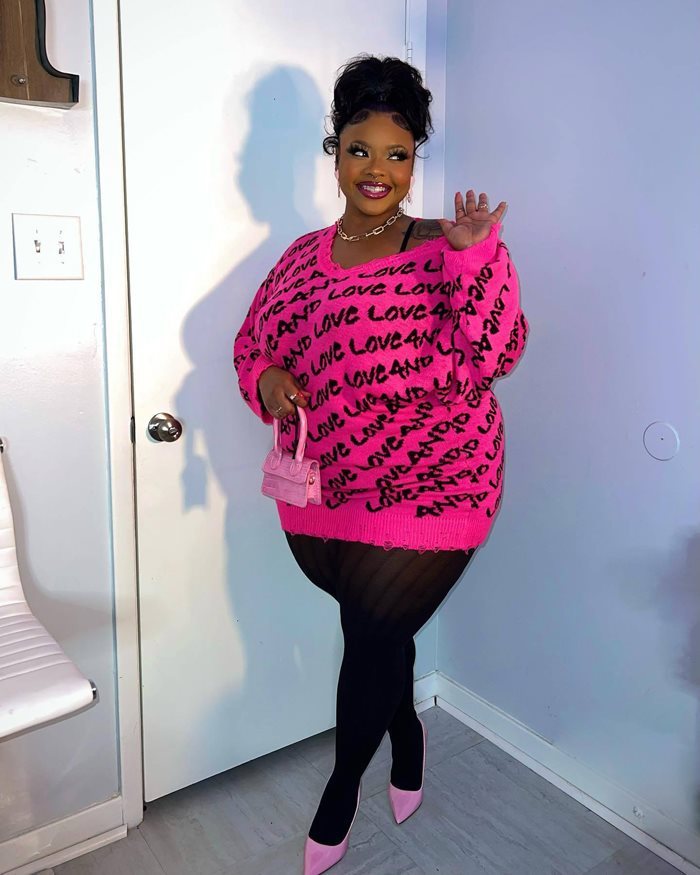 Big Size Sweater Blouse