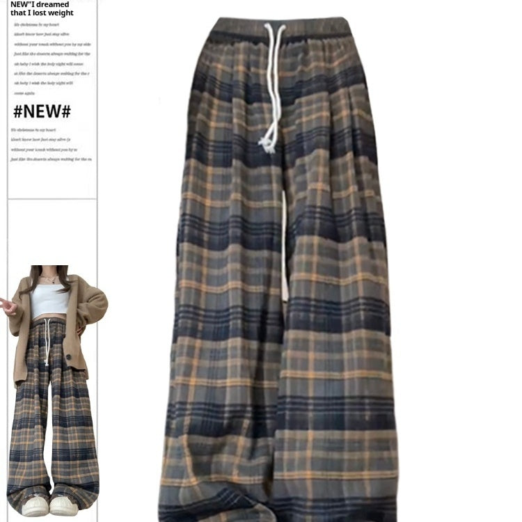 High Waist Wide-leg Pants