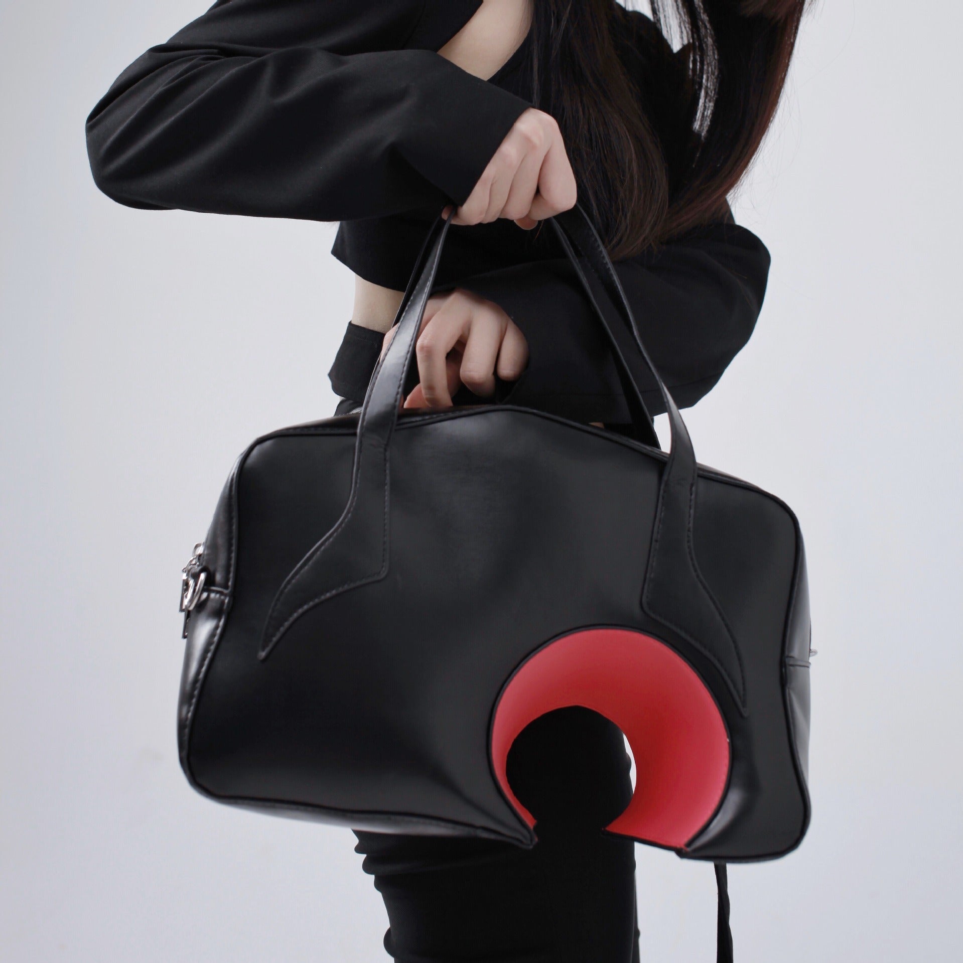 geometric crossbody bag
