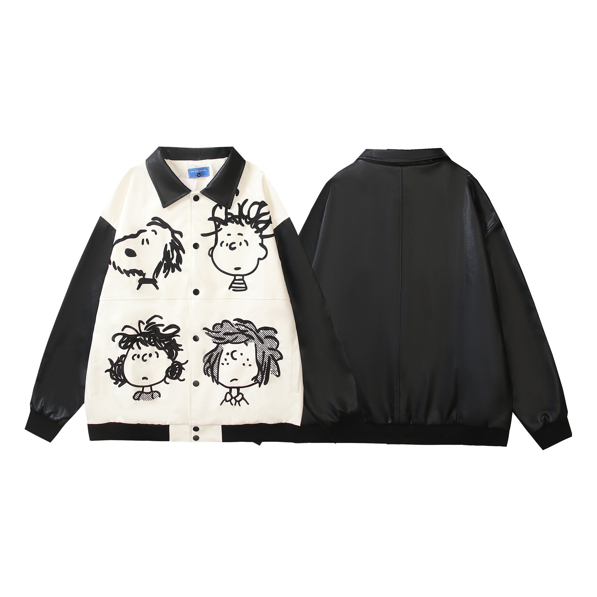 Snoopy&Friends Leather Jacket