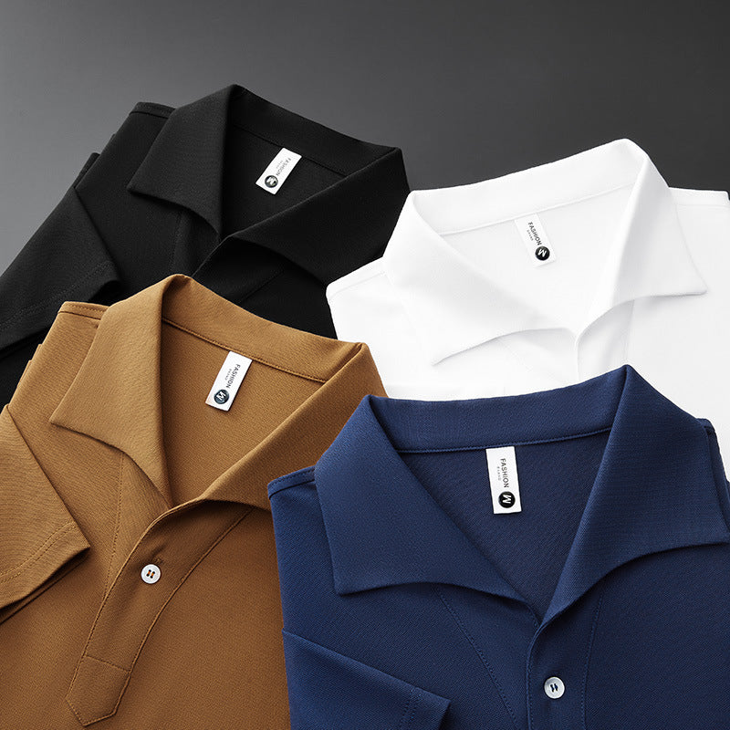 Short sleeved polo shirt